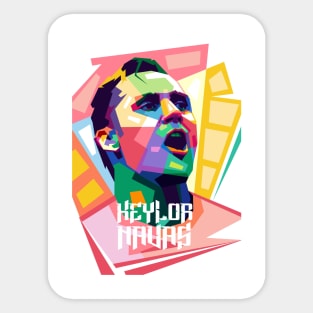 KEYLOR NAVAS WPAP Sticker